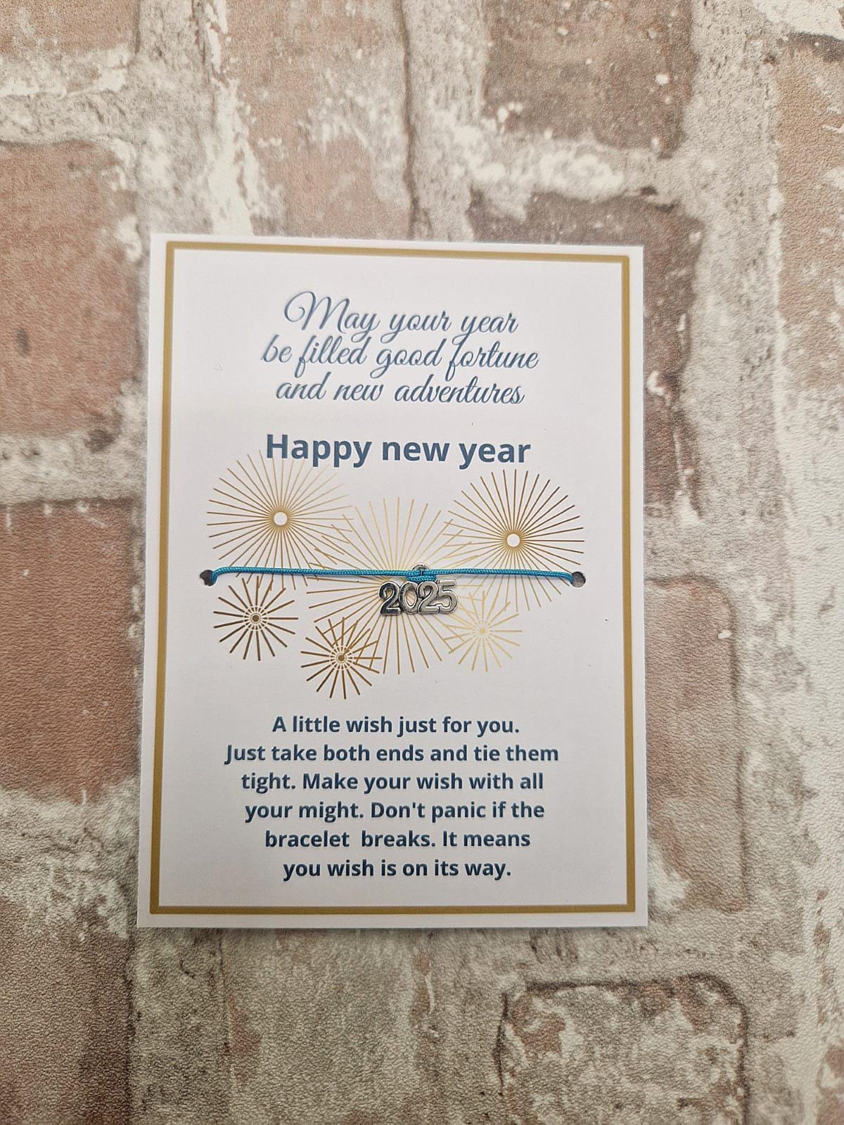 π Happy New Year Wish Bracelet β A Fresh Start for 2026