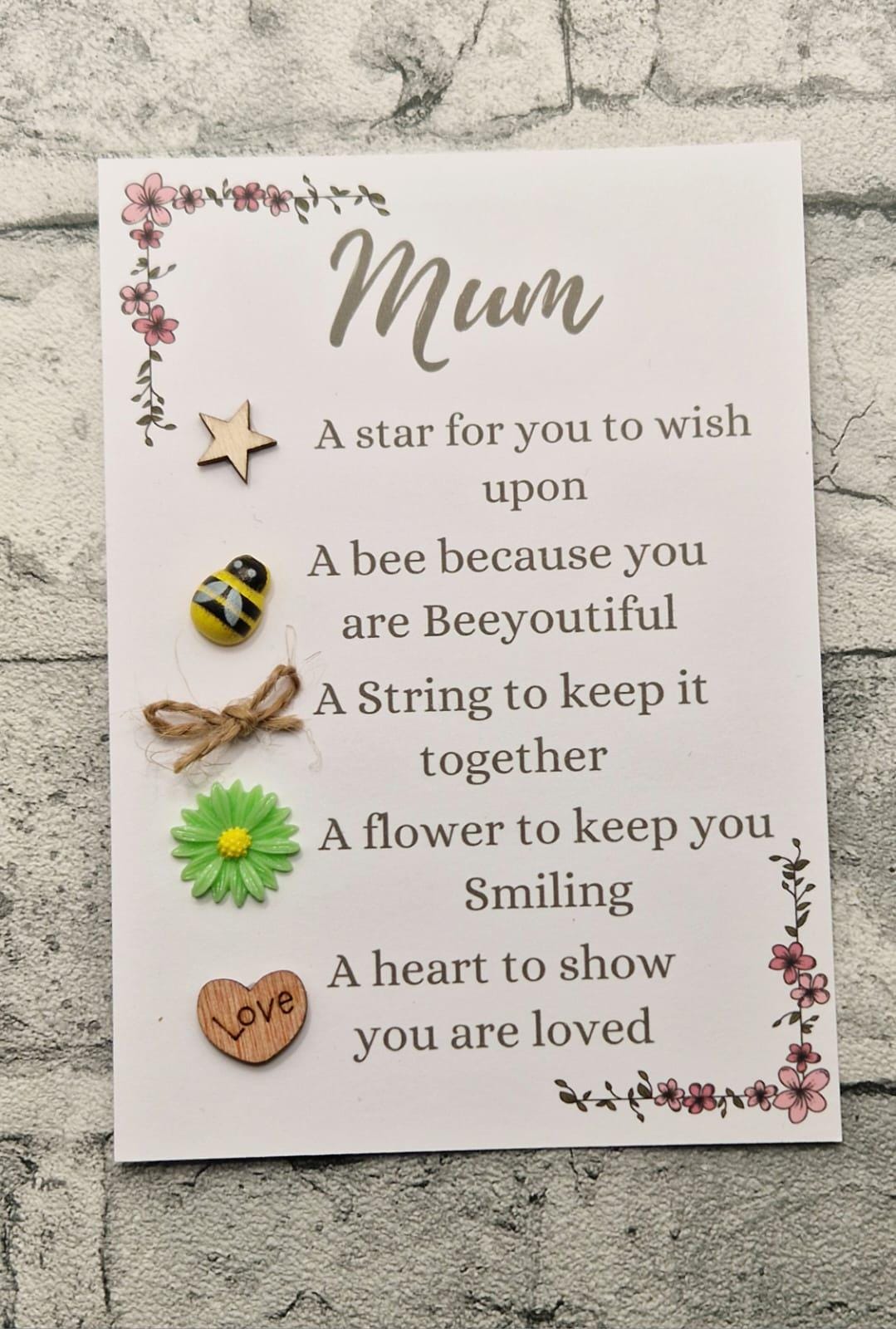 Nanny Mother’s Day Card with I Love You Token – A Heartfelt Gift She’ll Treasure Forever