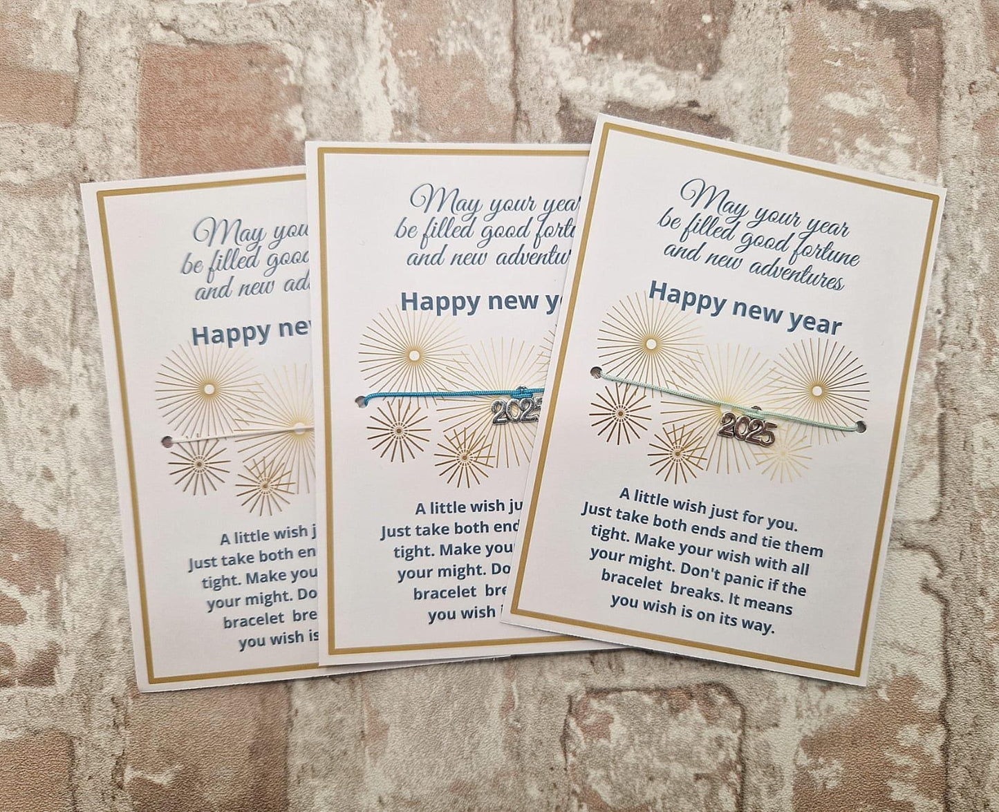 🎆 Happy New Year Wish Bracelet – A Fresh Start for 2026