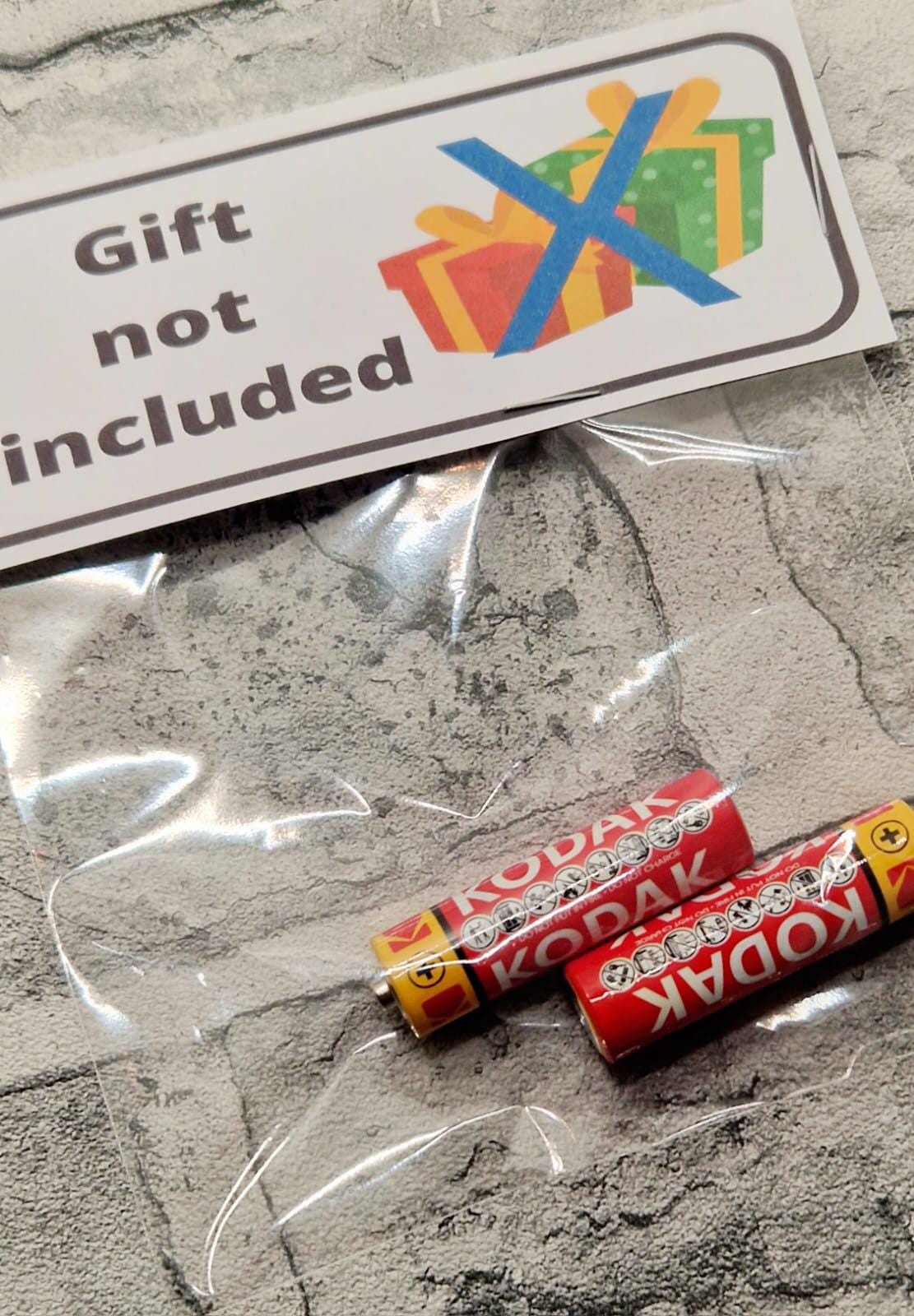 Gift Not Included – Funny Joke Gift