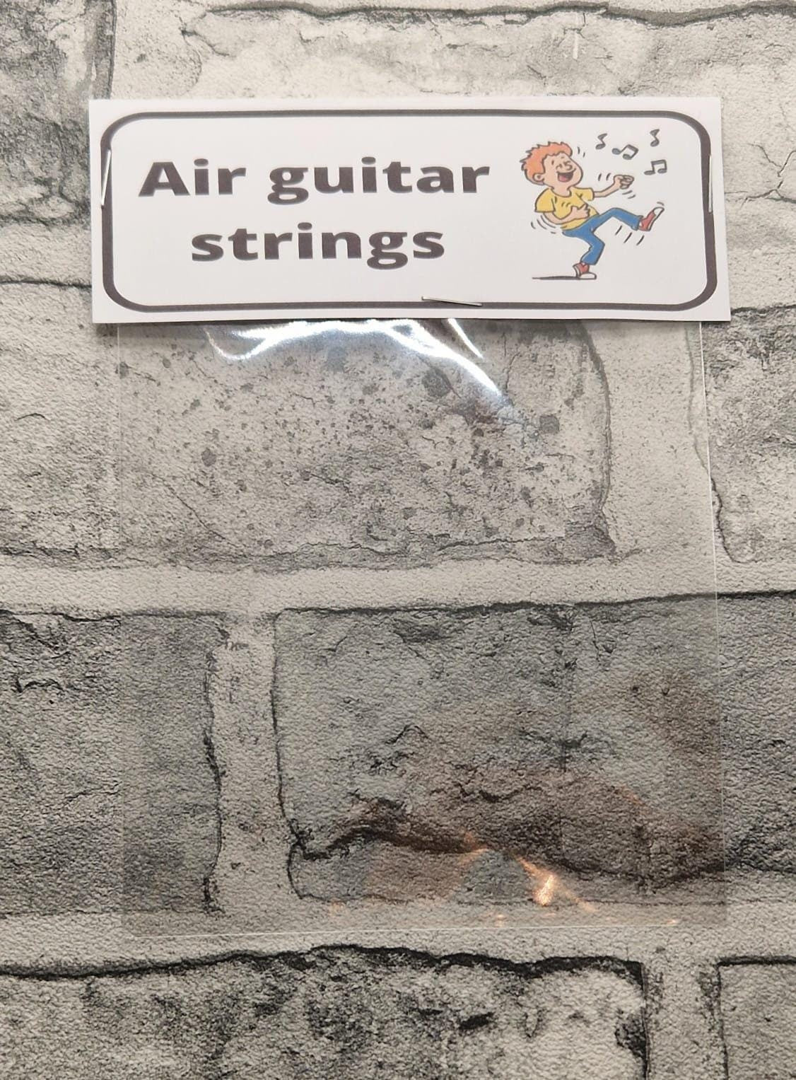 🎸 Air Guitar Strings – The Perfect Gift for the Rockstar Who Plays… Nothing!
