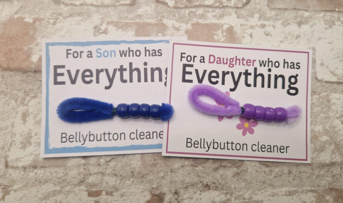 Belly Button Cleaner – Funny Joke Gift for the Person Who Has Everything