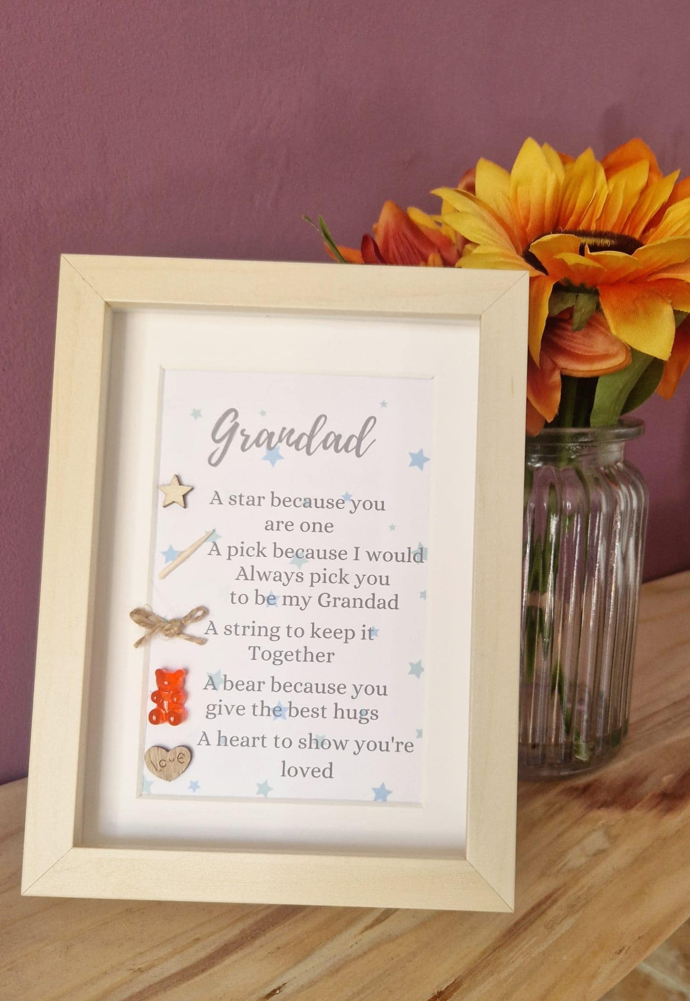 Dad Token “I Love You” Card – A Heartfelt Keepsake Gift 💙