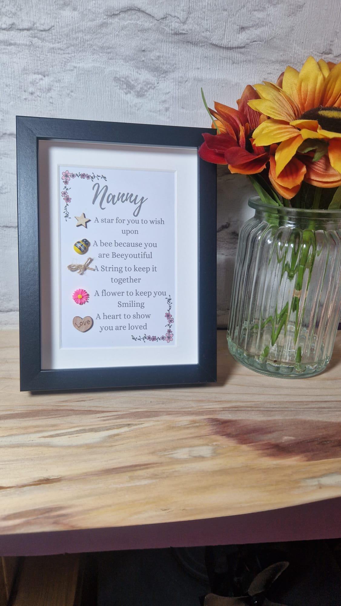 Nanny Mother’s Day Card with I Love You Token – A Heartfelt Gift She’ll Treasure Forever