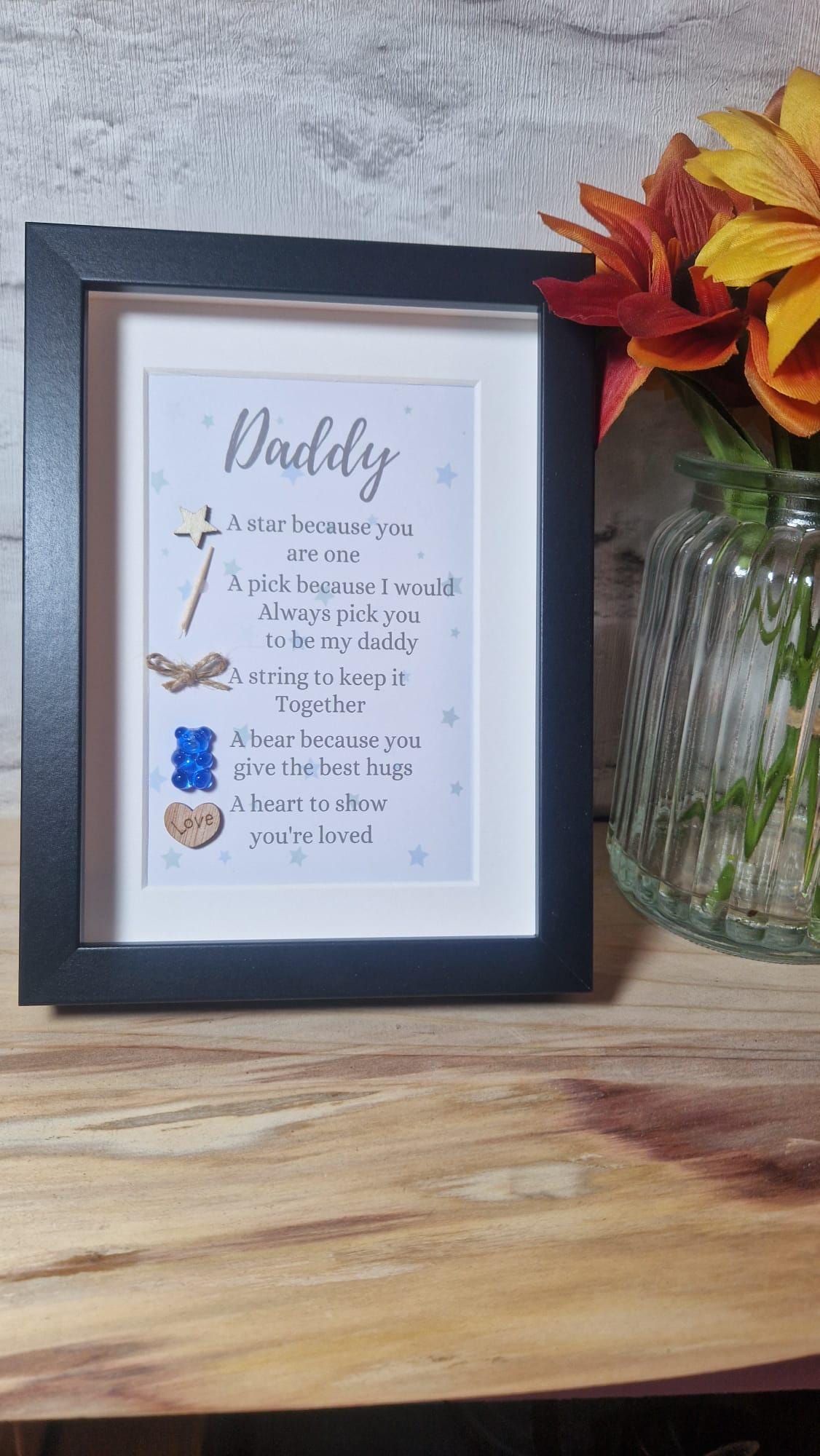 Dad Token “I Love You” Card – A Heartfelt Keepsake Gift 💙