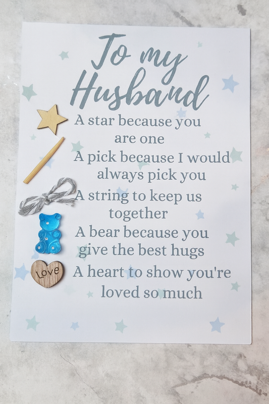 Husband “I Love You” Gift – Romantic Token of Love &amp; Appreciation