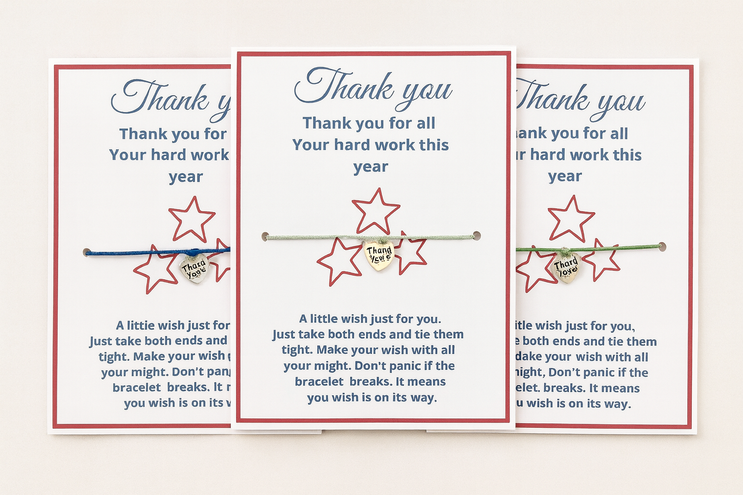 🌸 Thank You Wish Bracelet – A Thoughtful Way to Say Thanks