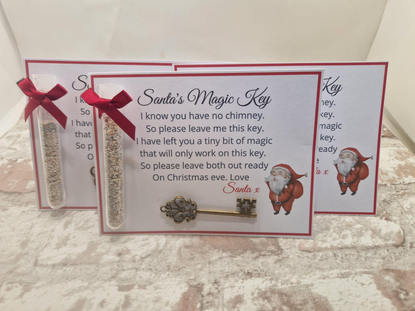 Santa’s Magic Key with Special Dust – Eco-Friendly Christmas Keepsake