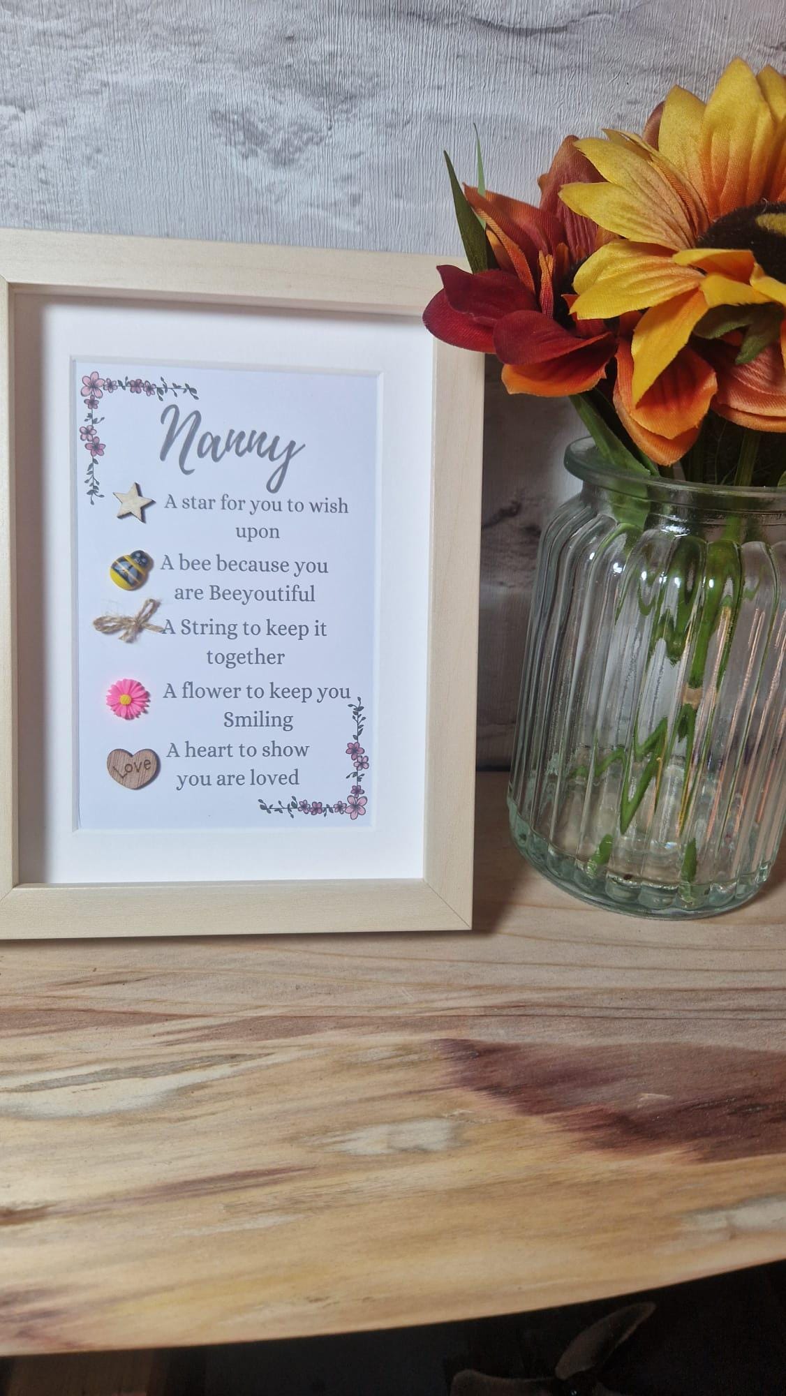 Nanny Mother’s Day Card with I Love You Token – A Heartfelt Gift She’ll Treasure Forever