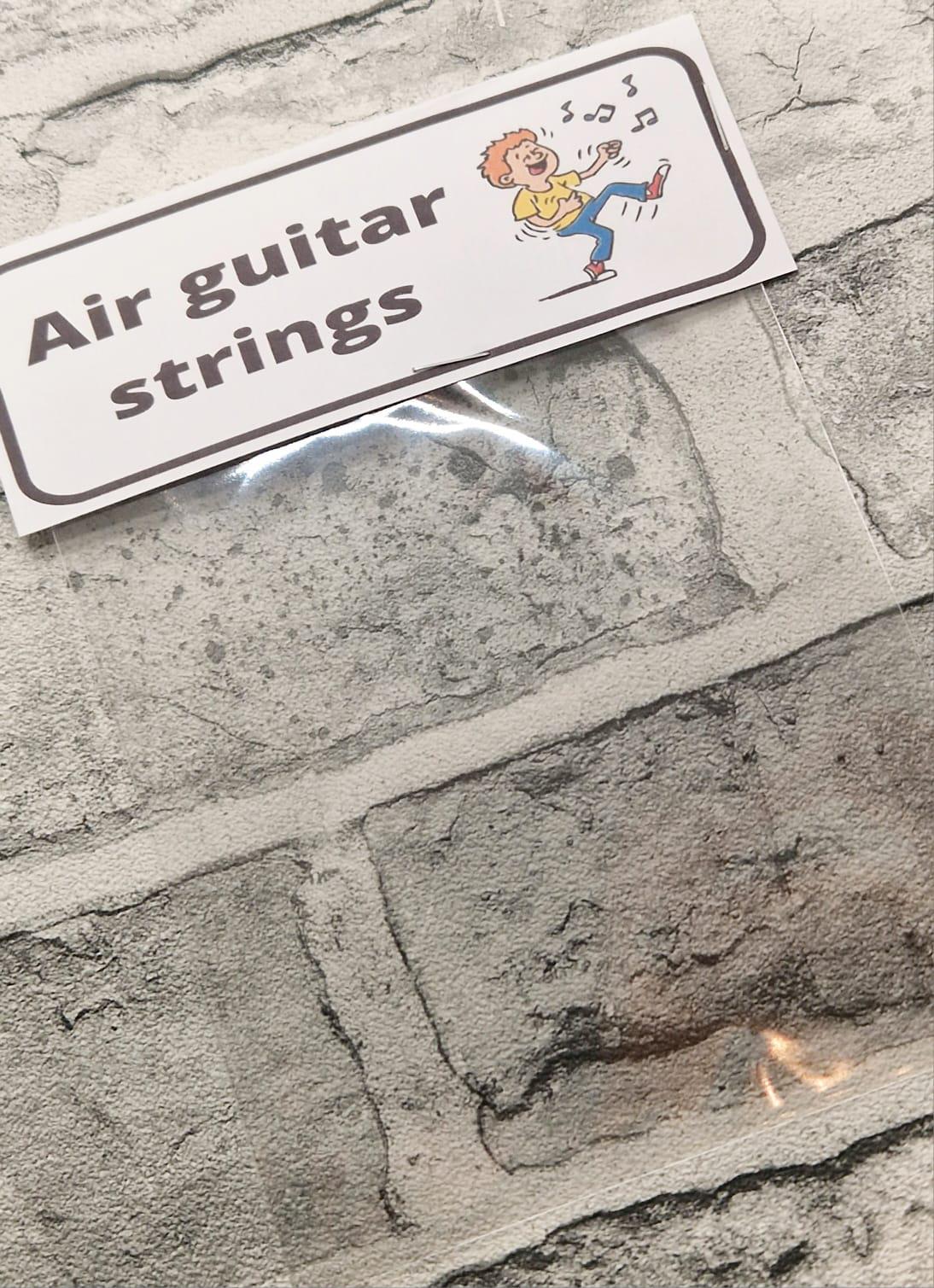 🎸 Air Guitar Strings – The Perfect Gift for the Rockstar Who Plays… Nothing!