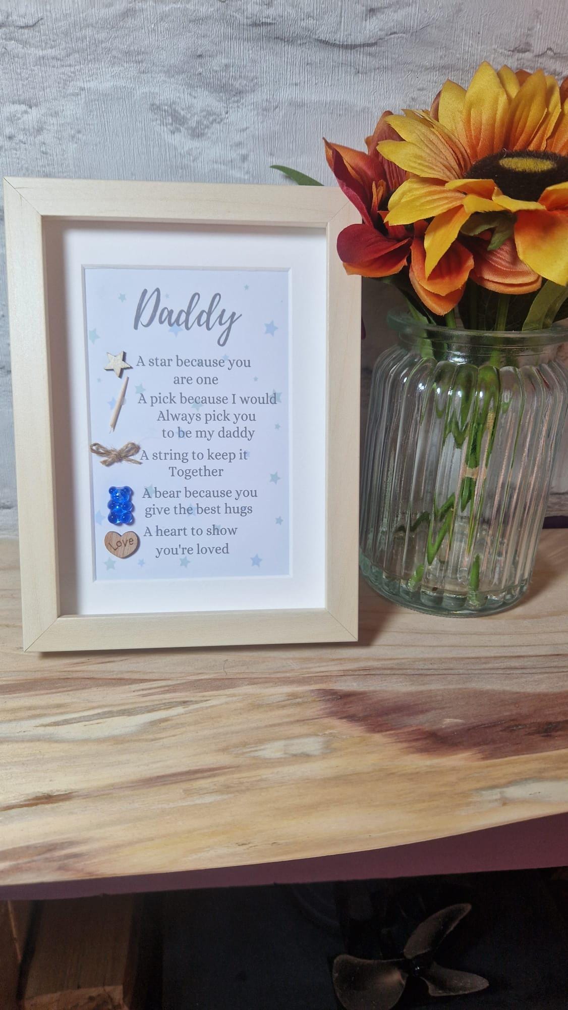 Dad Token “I Love You” Card – A Heartfelt Keepsake Gift 💙