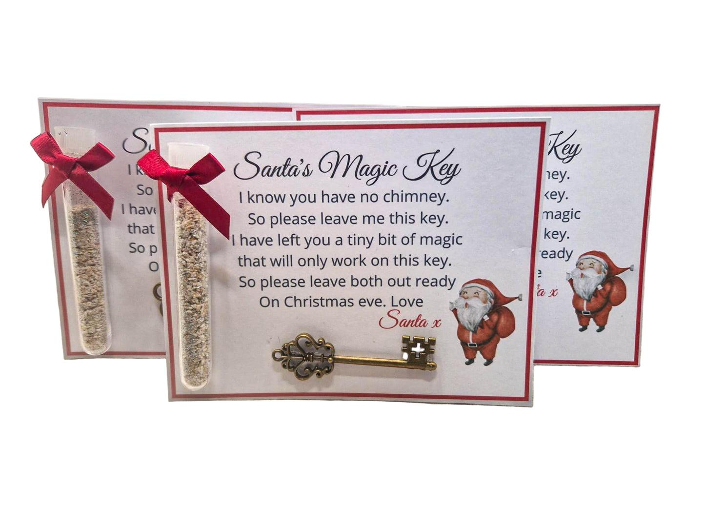 Santa’s Magic Key with Special Dust – Eco-Friendly Christmas Keepsake