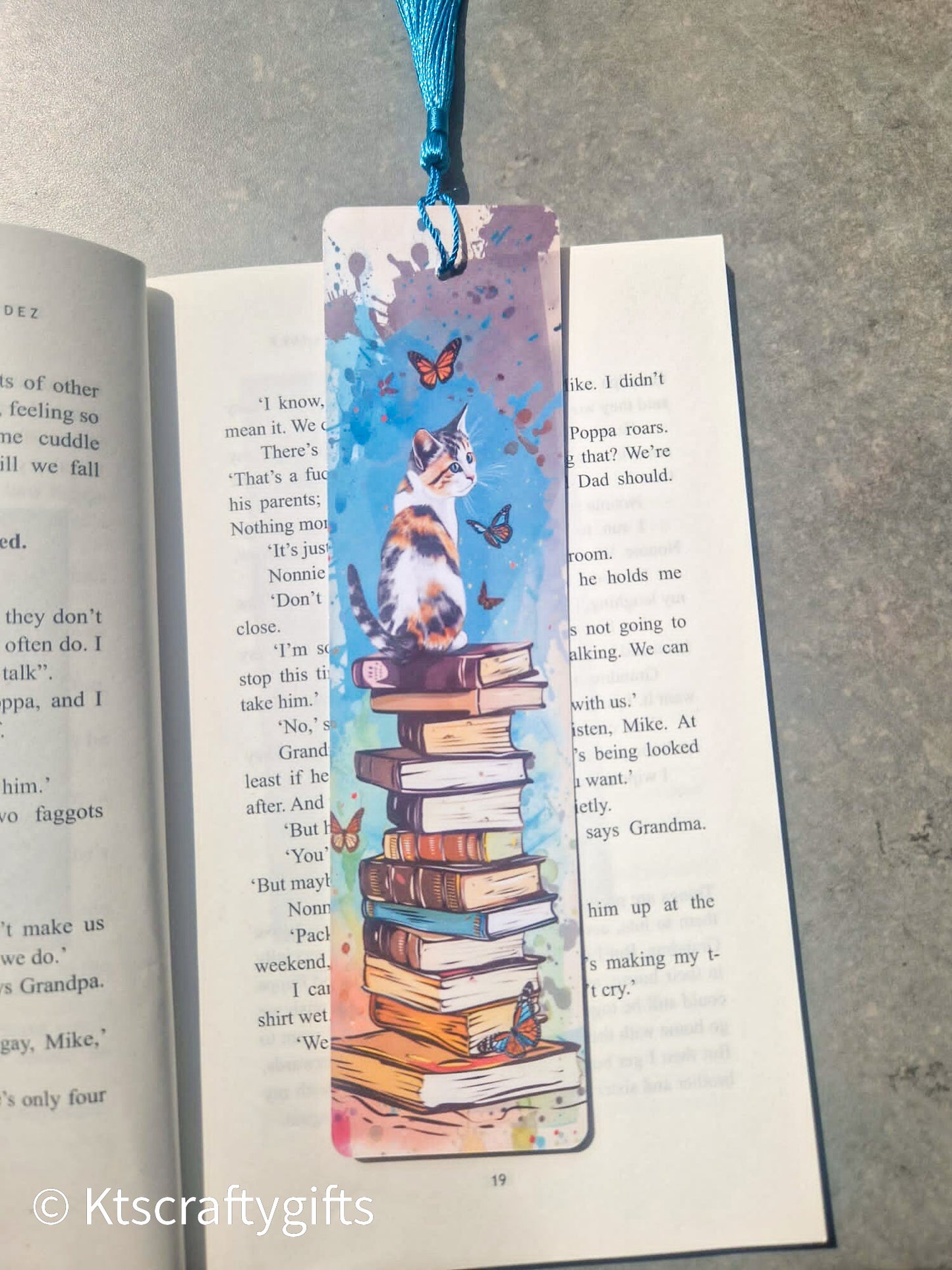🐾 Cat Lover Bookmarks – Cute Laminated Bookmarks for Readers & Feline Fans