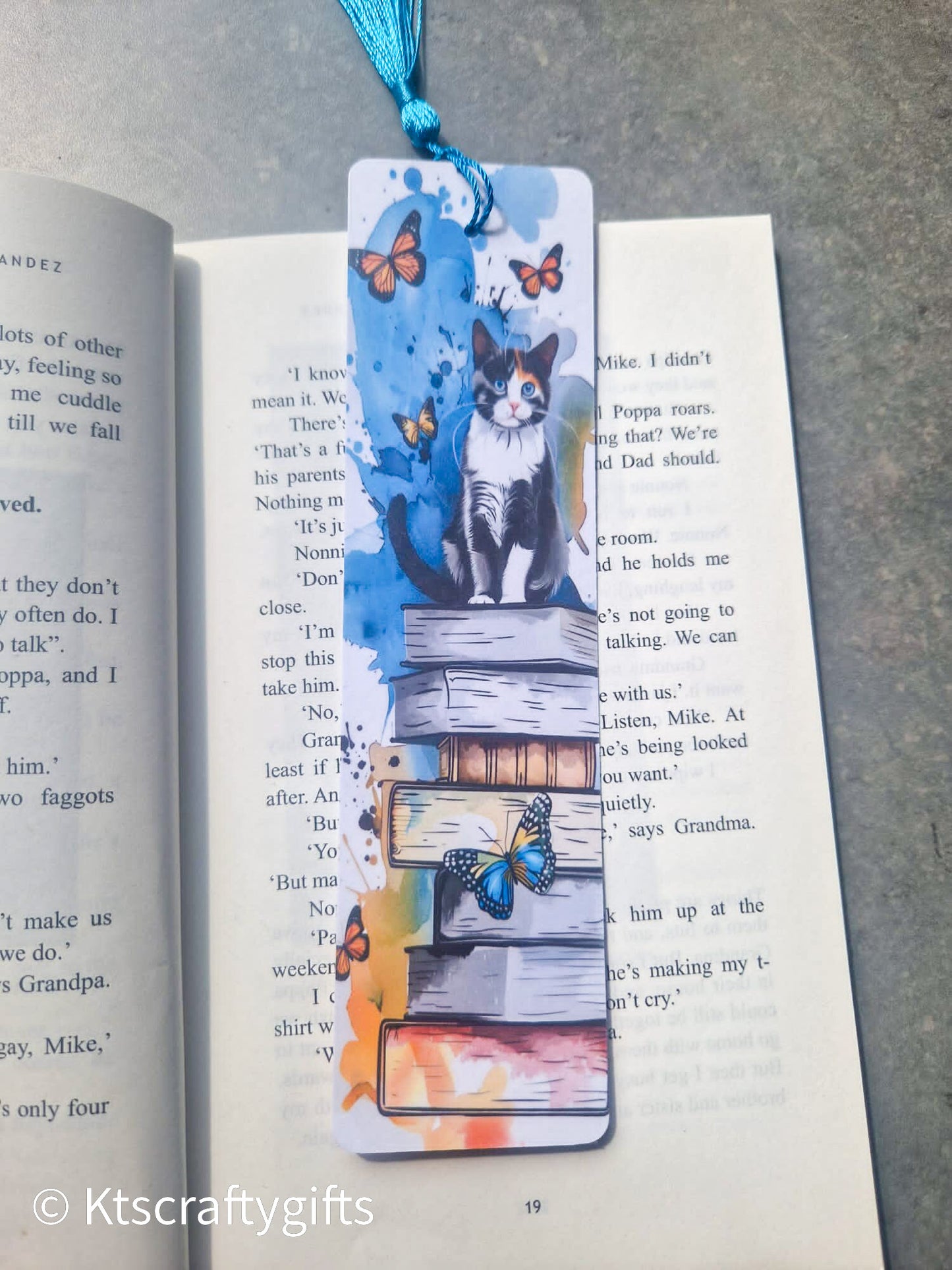 🐾 Cat Lover Bookmarks – Cute Laminated Bookmarks for Readers & Feline Fans